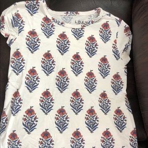 Loft floral tee